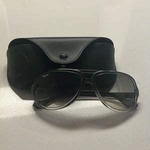 RayBan Ombré Aviators (RB4162) with Case